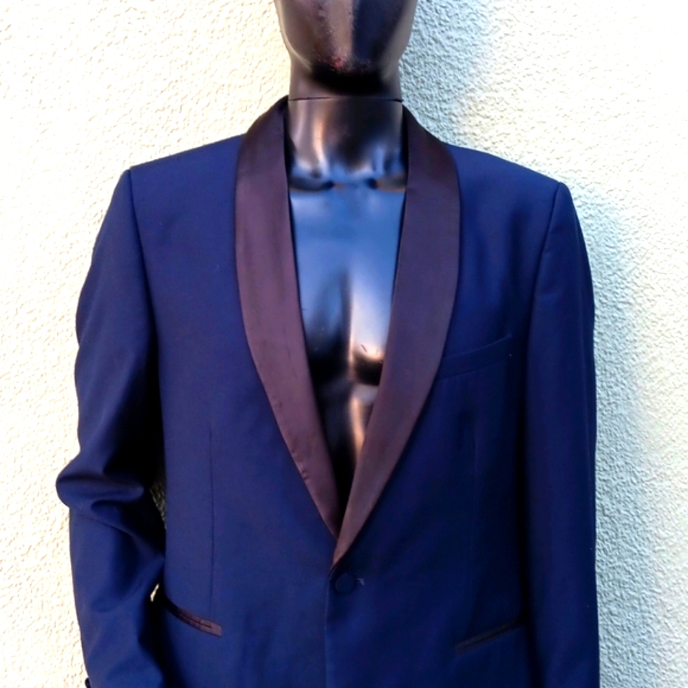 FRENCH CONNECTION MEN'S FORMAL LUX TUXEDO BLAZER DINNER JACKET